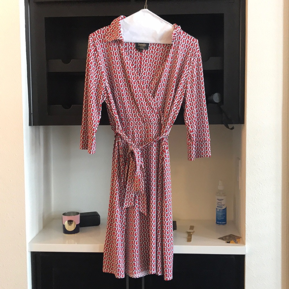 Laundry by shelli Segal wrap dress